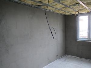 nahoře komplet připraveno na finální omítky
