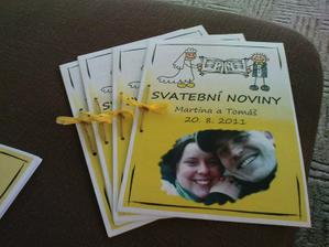 noviny svázány