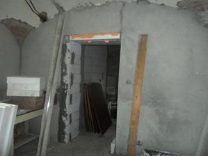 ložnice s novou omítkou