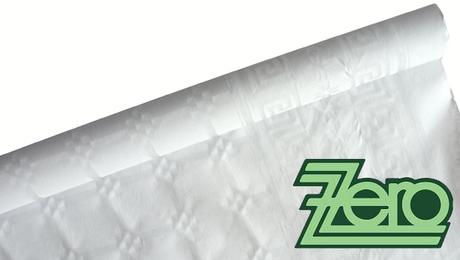 Ubrus papírový damaškový 1,2 x 8 m - bílý - Obrázek č. 1