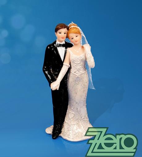 Figurka na dort "novomanželé" - Obrázek č. 1