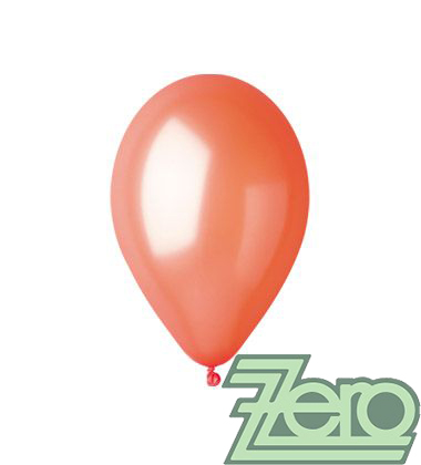 Balónky nafukovací Ø 26 metalové 20 ks - oranžové - Obrázek č. 1