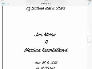 Nase oznameni