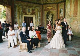 Ceremony - our families behind us
