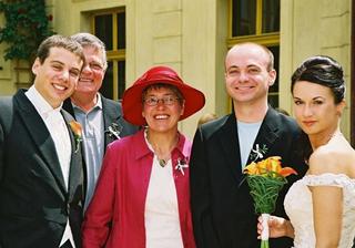 Morten, Merete and Peter from Denmark.