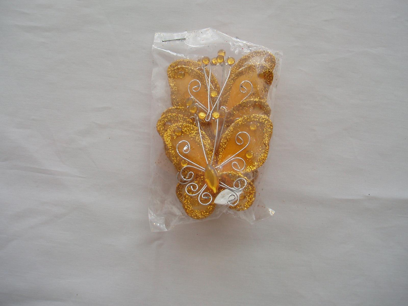 dekorační motýl s kamínkem - Obrázek č. 4