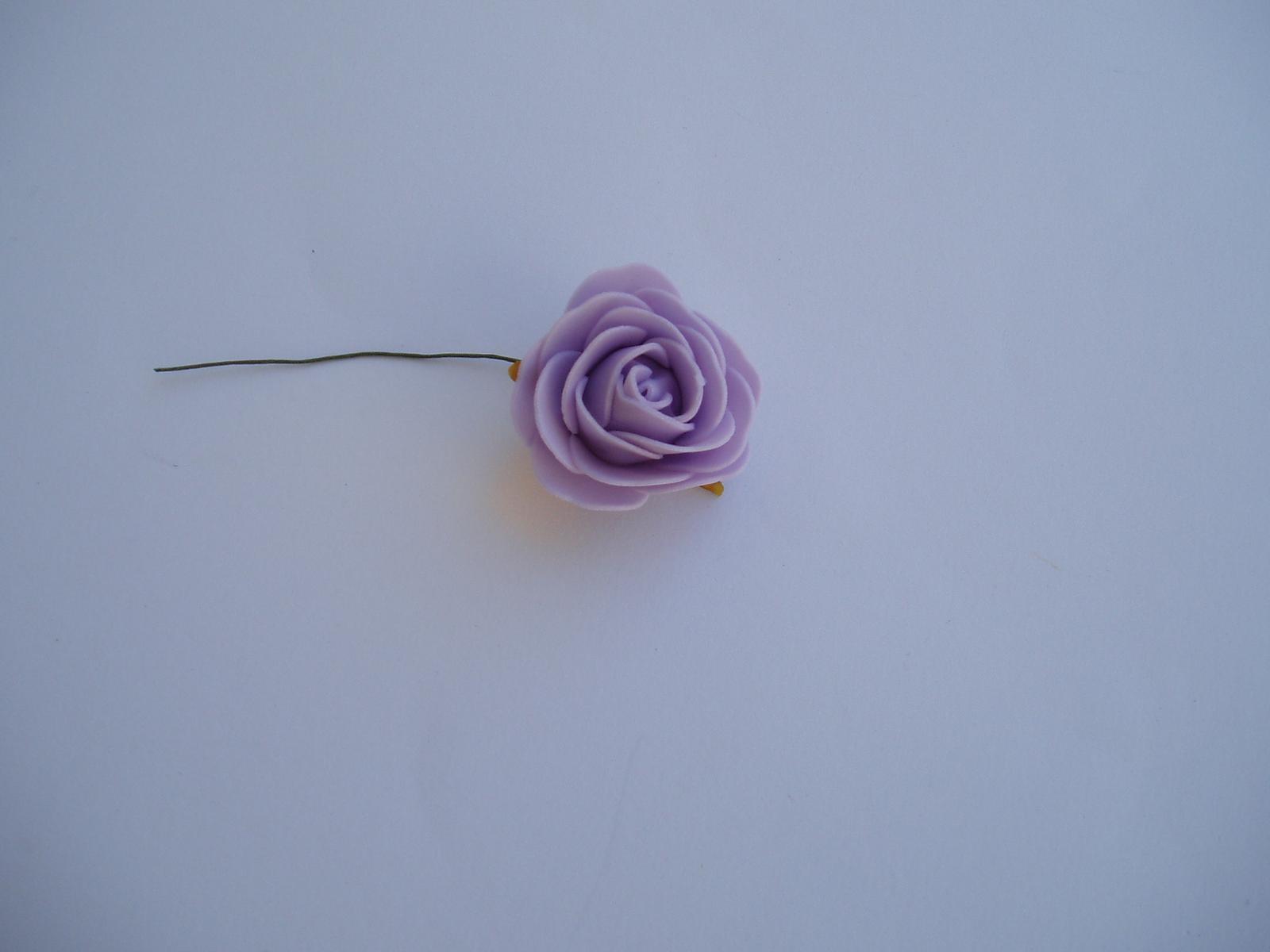 pěnová růže-lila - Obrázek č. 2