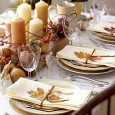 fall table decoration