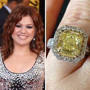 Slavné zásnubní prsteny - Kelly Clarkson