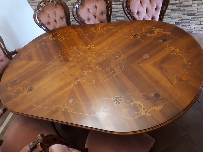 Veľký starožitný jedálenský stôl - Obrázok č. 1