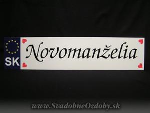 ŠPZ na autíčko od majadesign