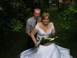 foto na zahradě