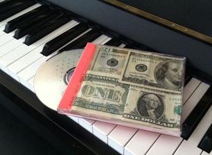 obal na CD (na CD dát třeba fotky novomanželů...)