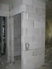nově vyzděné wc