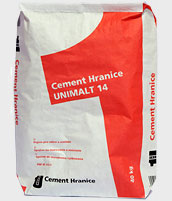 Vyborny cement... Beton som vyrabal nasledovne na murovenie: 1/3 UNIMALT + 10kg klasicky cement + strk 0.4 + voda... Nie vodka...