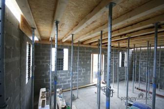 Uplne stacilo 50 stojok na cely dom (cca 10m x 9m), hrubka platne 16cm... Rozmiestnenie cca 2x1,5 metrove.