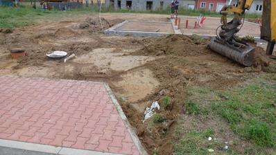 13.8.2014 Vjezd do garáže