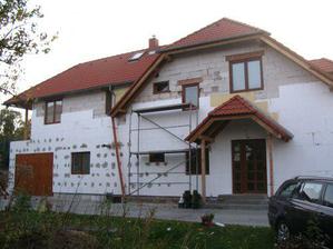 Zateplování - podzim 2008.