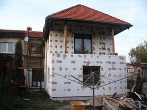 Zateplování - podzim 2008.