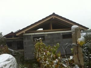 Krov na garáži 26.10.2012