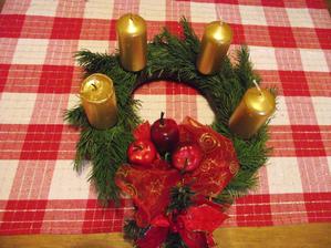 pokus o adventný veniec
