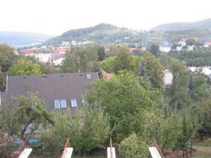 pohľad "takmer" z terasy