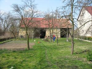 Pohled ze zahrady - rok 2007