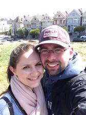 maľované domčeky na Alamo Square známe zo seriálu Full House :)