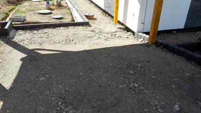 9.5.2016 - příprava k parkovacímu stání