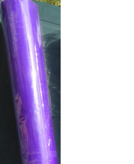 fialová organza šířka 36 cm a 16 cm role - Obrázek č. 1