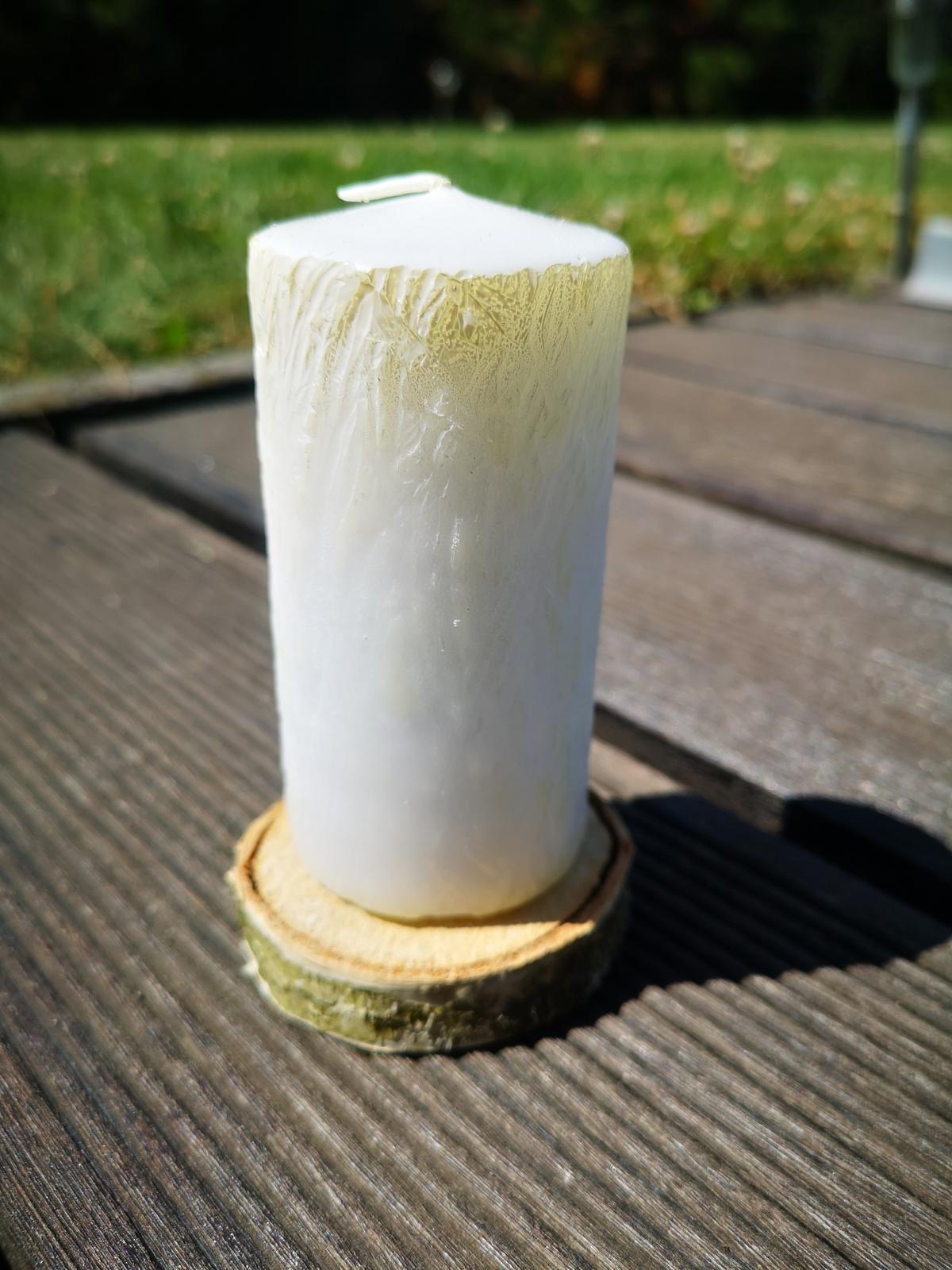 Svíčky slonovinová kost - Obrázek č. 1
