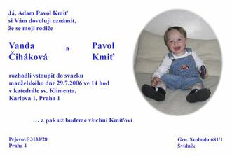 Naše oznámení....inspirovali jsme se tady na beremese