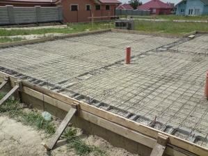 zašalované pripravené na betonáž