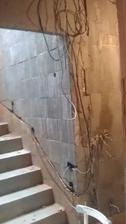 rozvody osvětlení schodiště