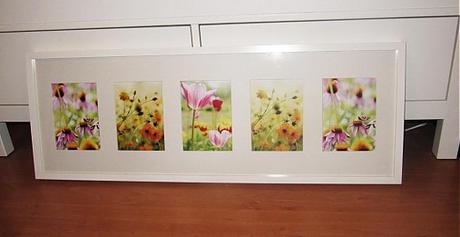 Vidiecky obraz lúčne kvety, veľkosť - 91 cm x 33 cm - Obrázok č. 3