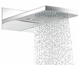 Hansgrohe. Super sprchová hlavica. Len cena nie je super. 2000€. To by som moju polovičku asi neukecala. :-D