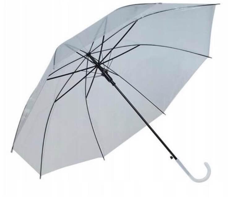 Průhledný deštník 2 ks - Obrázek č. 1
