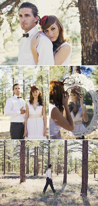 Inspirace - pro lesní nevěsty :-)