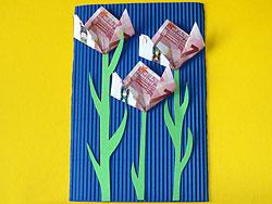 DIY: http://www.basteln-gestalten.de/geld-blumen