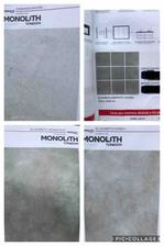 Kupelna: dlazba 80x80 grey, obklad 120x60 graphite a white, vana - mozaika graphite 10x10