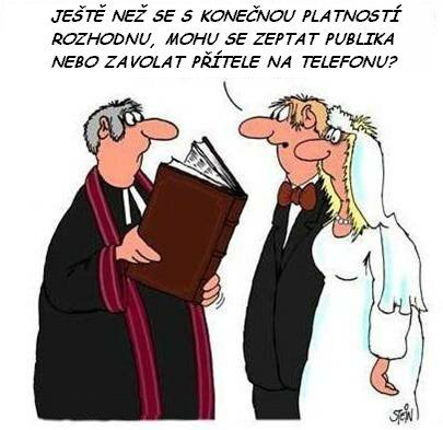 Svatba se musí brát i s humorem :) - Obrázek č. 31