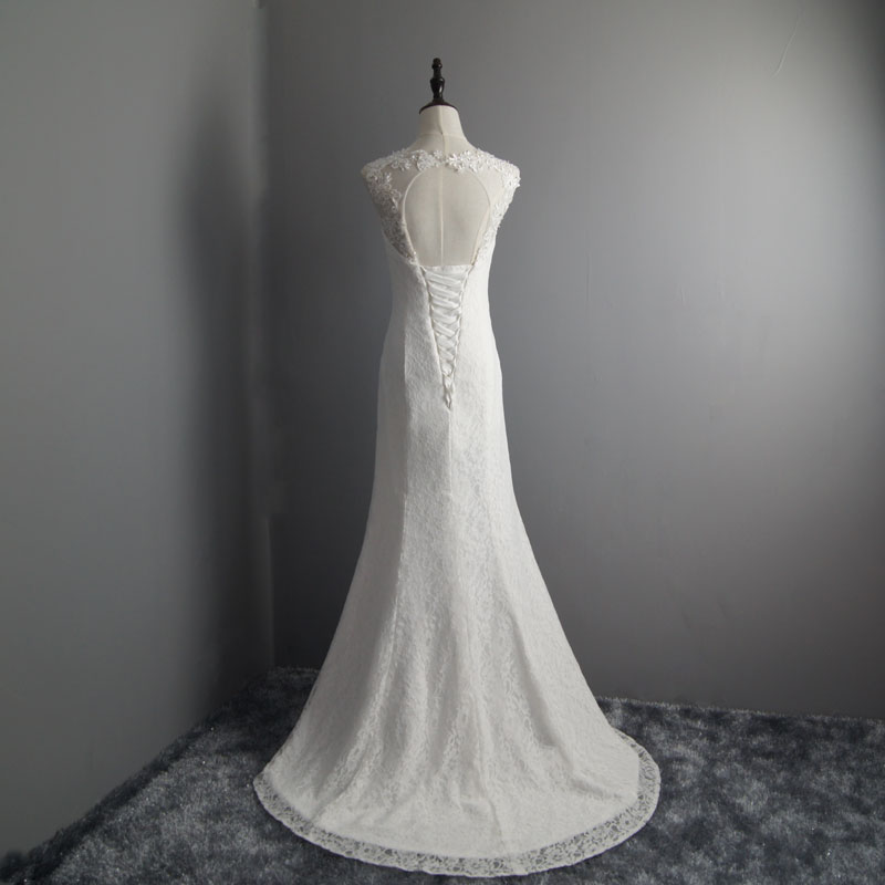 Dlhé svadobné šaty - 8 veľkostí - Obrázok č. 2