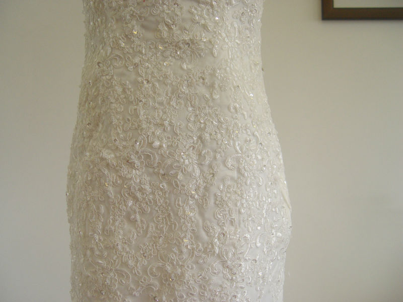 Dlhé svadobné šaty - 8 veľkostí - Obrázok č. 4