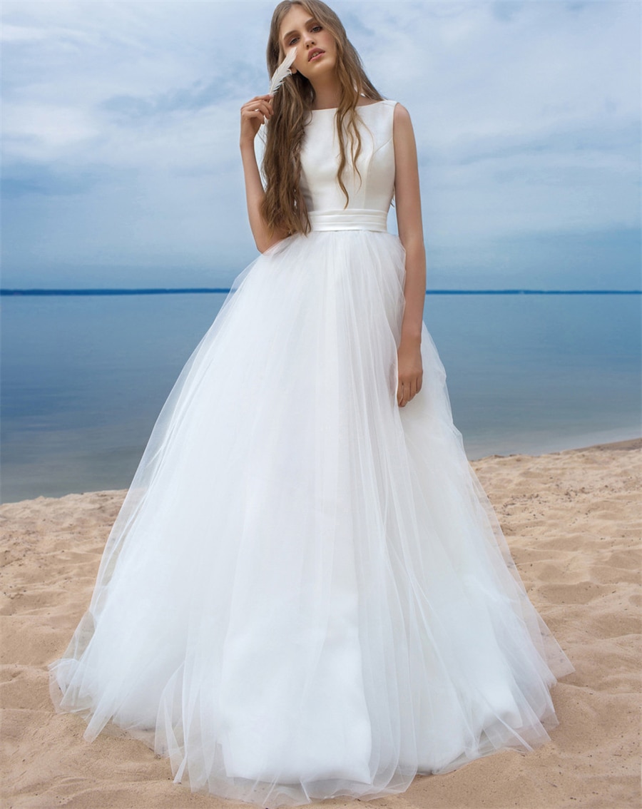 Dlhé svadobné šaty - 12 veľkostí - Obrázok č. 1