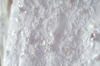 Detail mojich šiat. Vybrala by som si ich i druhý raz.