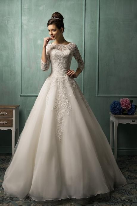 Nové bílé svatební šaty vel. XS - S (32- 38) - Obrázek č. 1