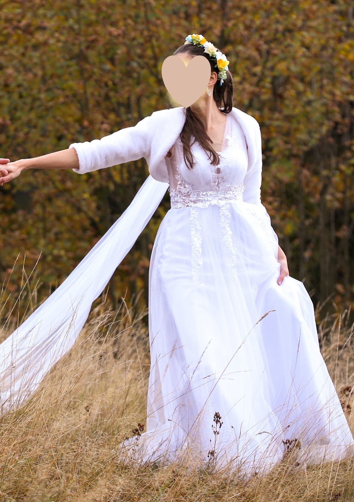 Originální Boho svatební šaty - Obrázek č. 1