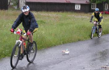 Na cestu do Jablonce nám docela dost vydatně pršelo štěstí.
