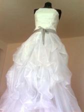 naaranžovaná organza
