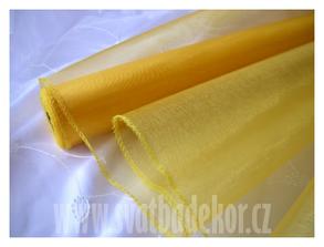 Na stůl - organza nebo vlizelín?
